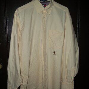 TOMMY HILFIGER Vintage Men's Long Sleeve Shirt Size 15.5
